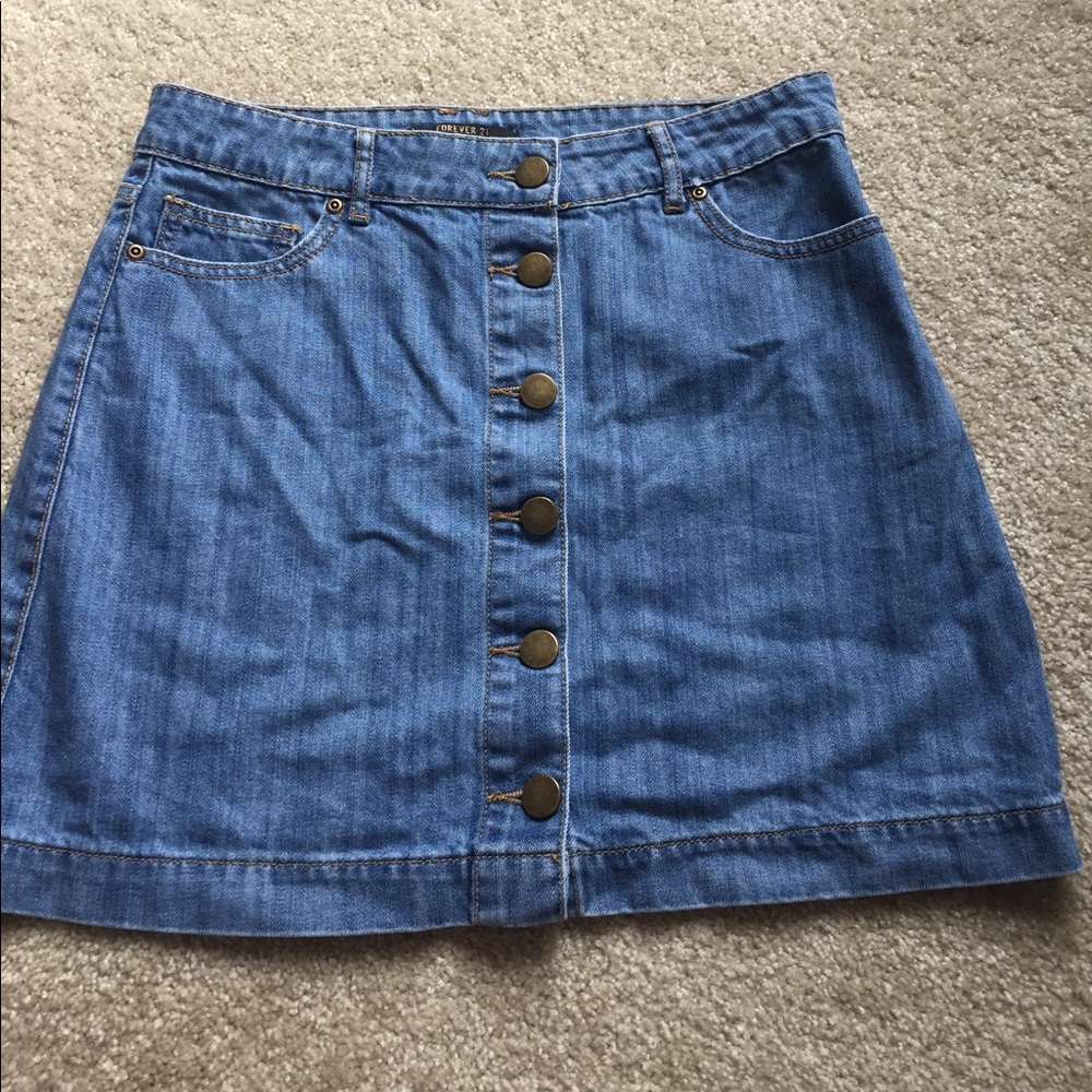 Jean skirt